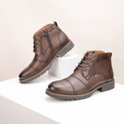 Morven Leather Ankle Boots