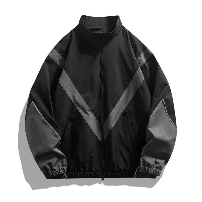 Ardent Chevron Windbreaker Jacket
