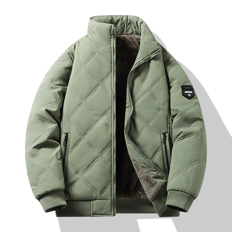 Harlow Quilted Bomber Jacket