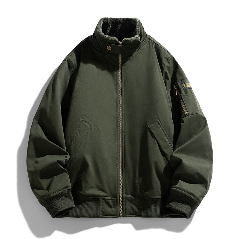Warren Fleece Bomber Jacket