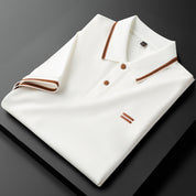 Halston Cotton Polo Shirt