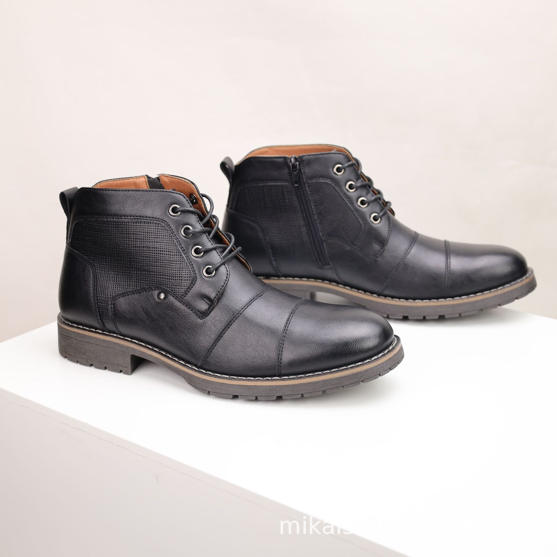 Morven Leather Ankle Boots