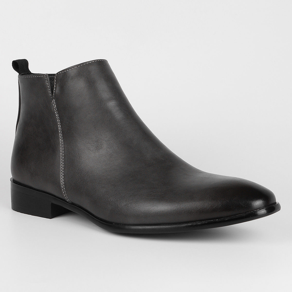 Carver Retro Zipper Chelsea Boots