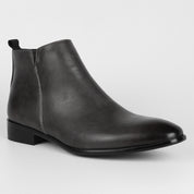 Carver Retro Zipper Chelsea Boots