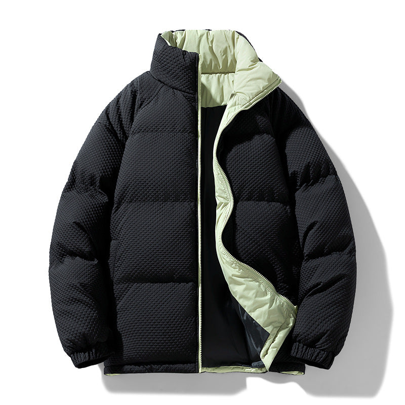 Caspian Textured Puffer Jacket