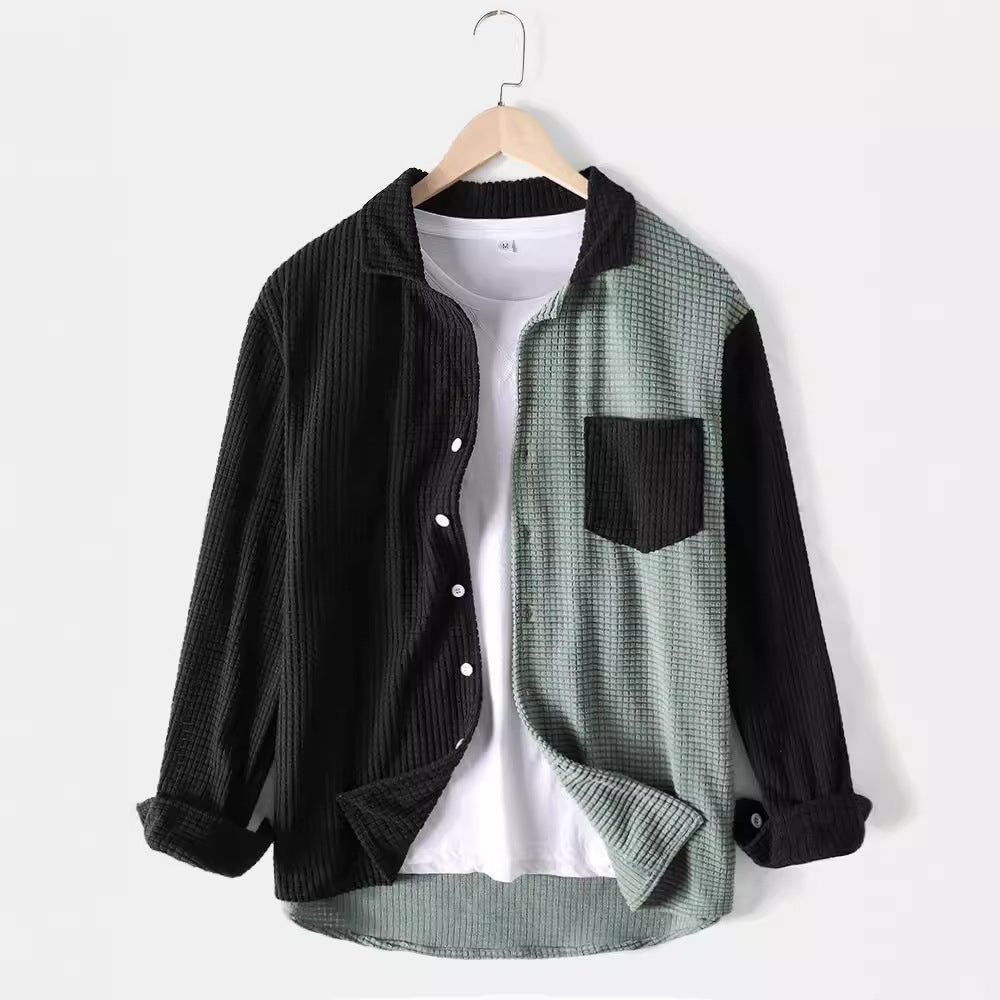 Easton Colorblock Corduroy Shirt