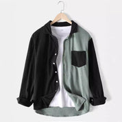 Easton Colorblock Corduroy Shirt
