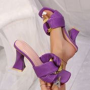 Clarisse Heeled Mules