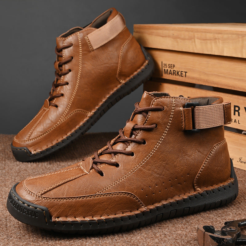 Easton Leather Ankle Boots