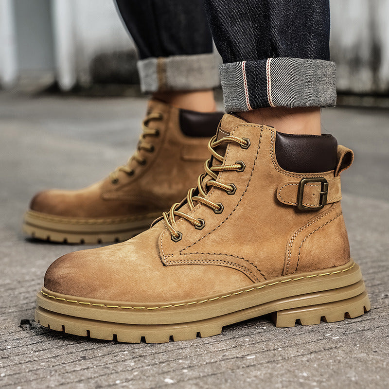 Leonard Leather Boots