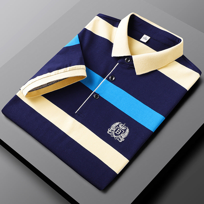Briones Striped Polo