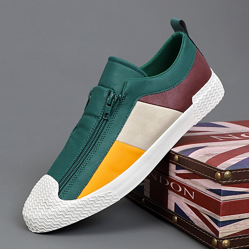 Marlon Zip-Up Sneakers