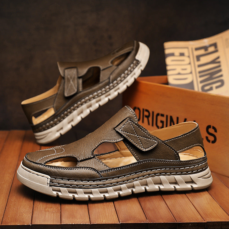 Edison Leather Sandals
