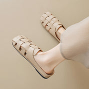 Vera Woven Mule Sandals