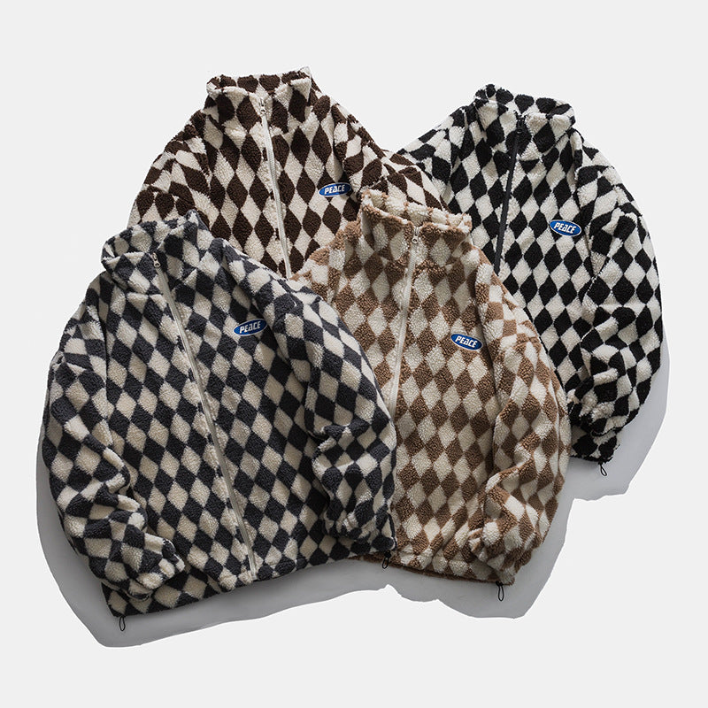 Winton Fleece Checkered Jacket