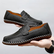 Reed Leather Moccasin Loafers