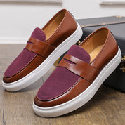 Radford Suede Penny Loafers