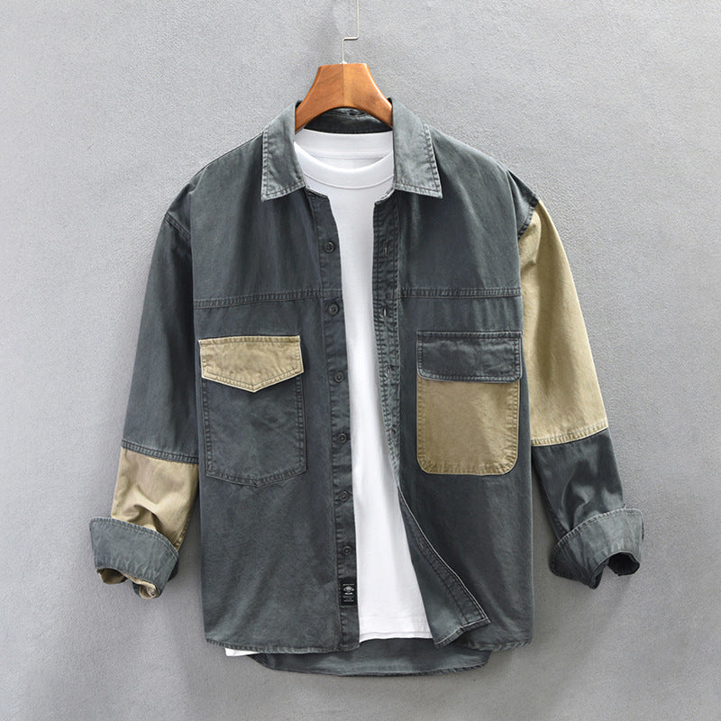 Clifton Colorblock Cotton Shirt