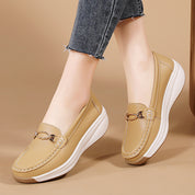 Elaine Orthopedic Wedge Loafers