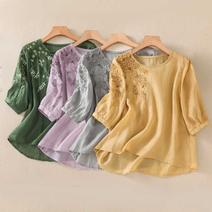 Velone Linen Blouse