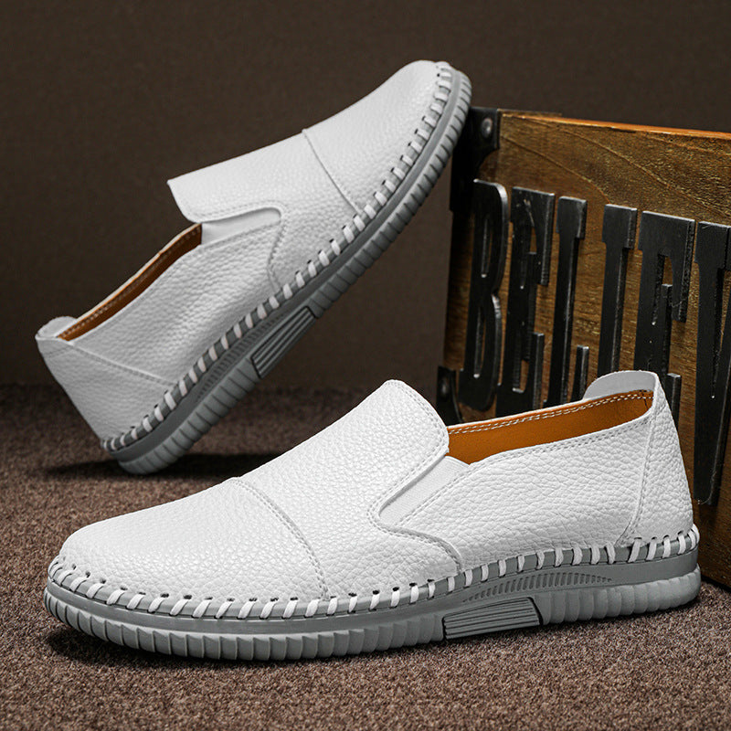Raffaele Leather Loafers