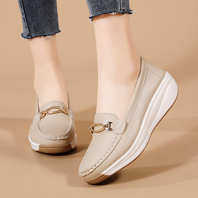 Elaine Orthopedic Wedge Loafers