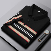 Redford Cotton Striped Polo