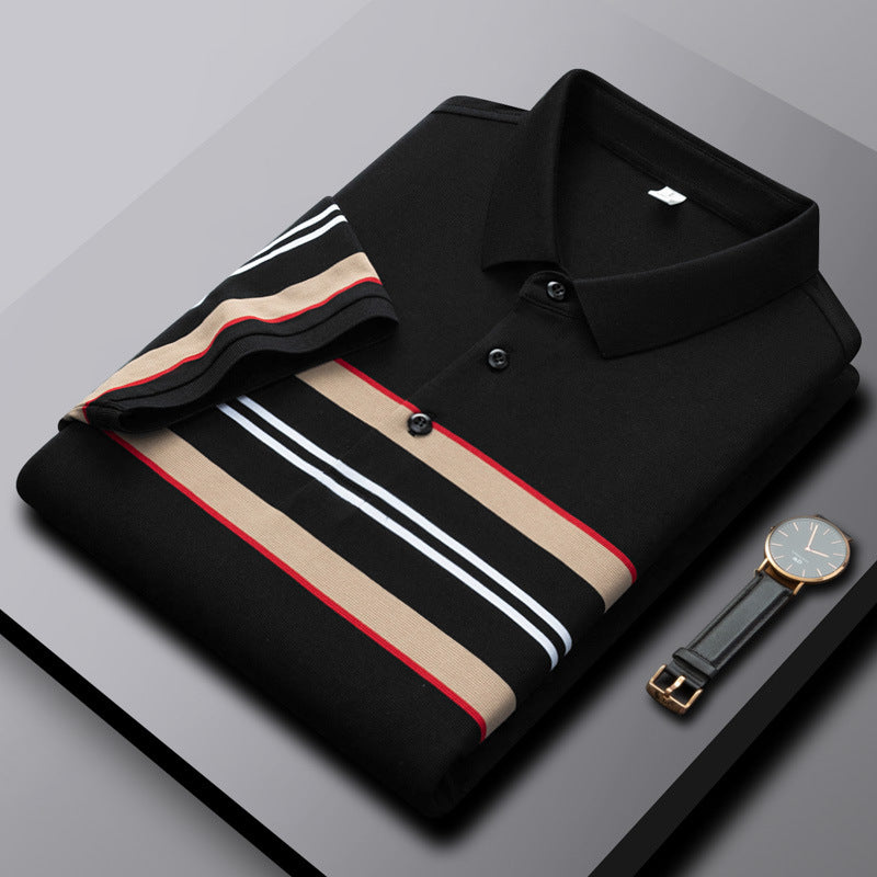 Redford Cotton Striped Polo