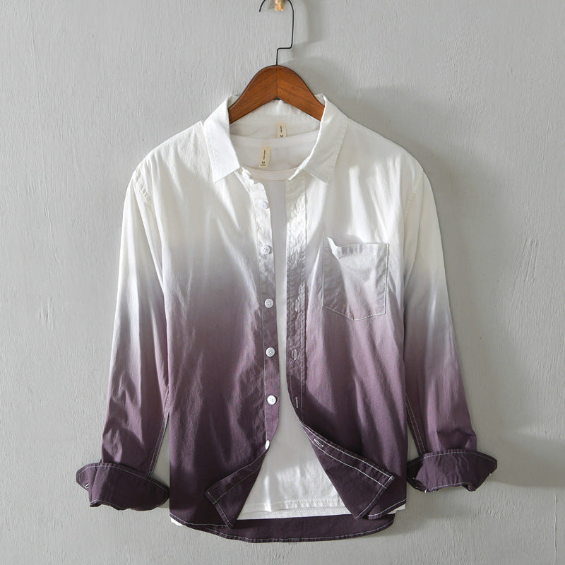 Owen Ombre Cotton Shirt