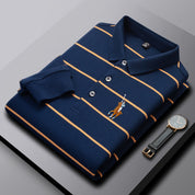Wexford Striped Cotton Polo