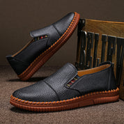Raffaele Leather Loafers
