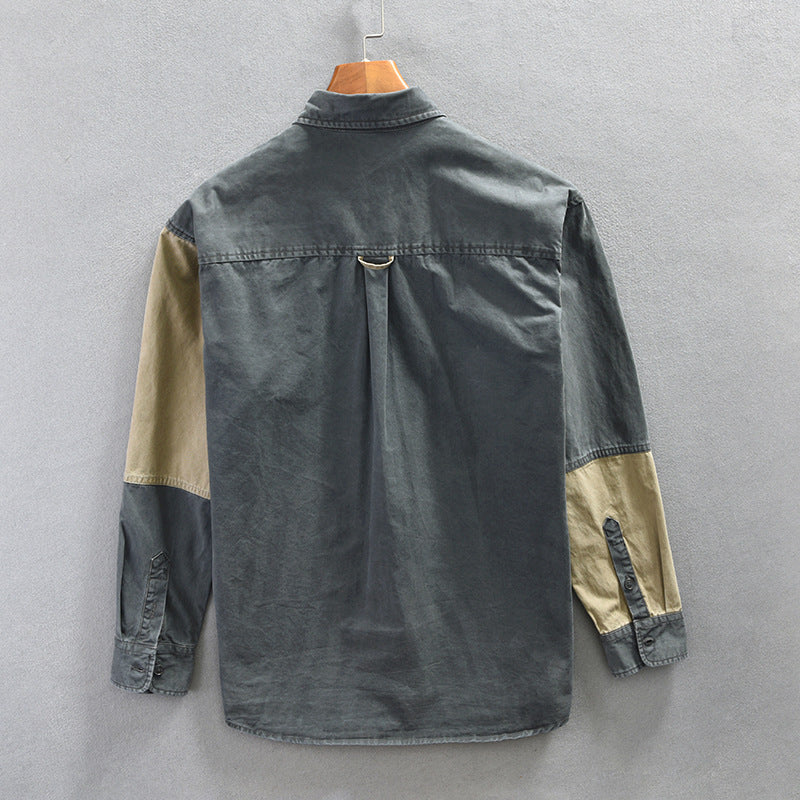 Clifton Colorblock Cotton Shirt