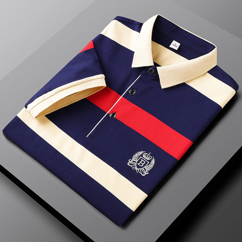 Briones Striped Polo