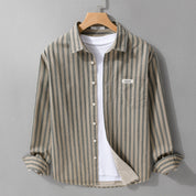 Callahan Cotton Striped Shirt