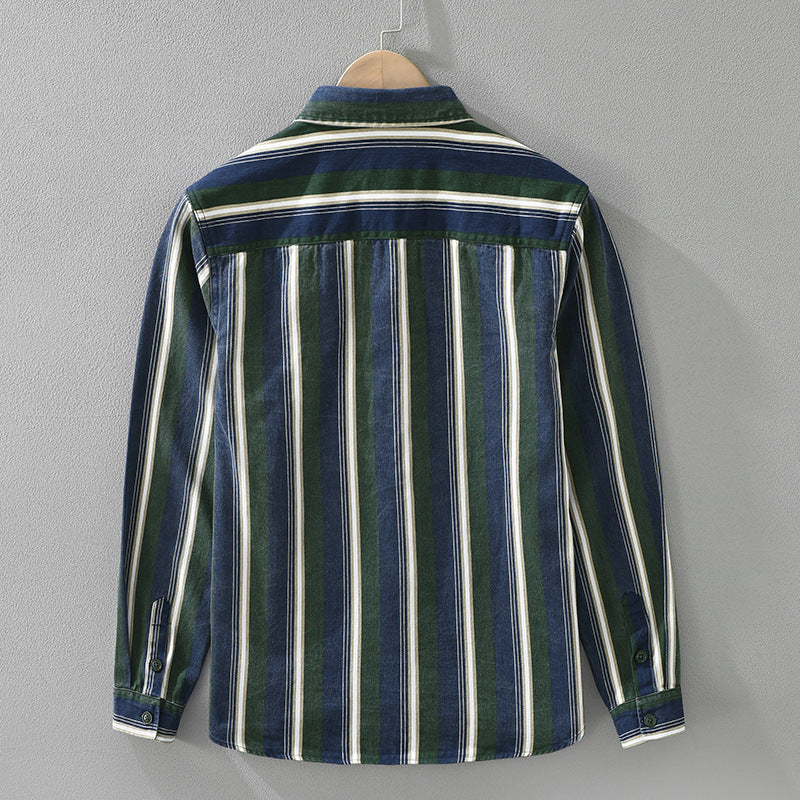 Bennett Striped Cotton Shirt