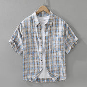 Camden Cotton Plaid Shirt