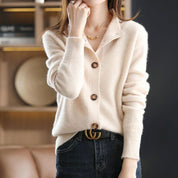 Lilia Button-Up Cardigan