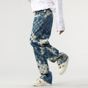 Camden Pixel Checkered Jeans