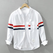 Whitfield Cotton Striped Shirt