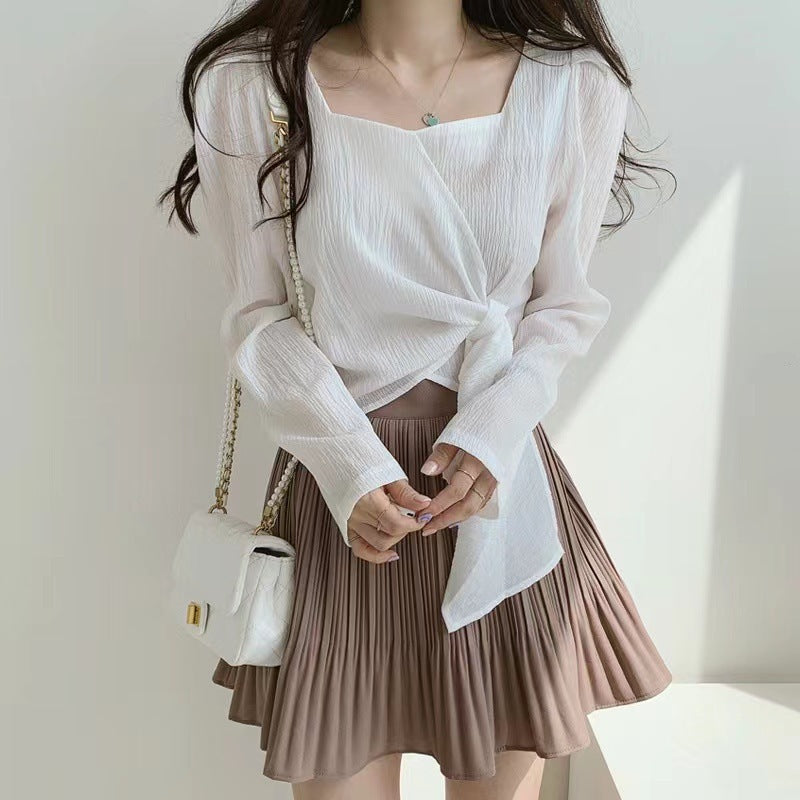 Elise Wrap Blouse