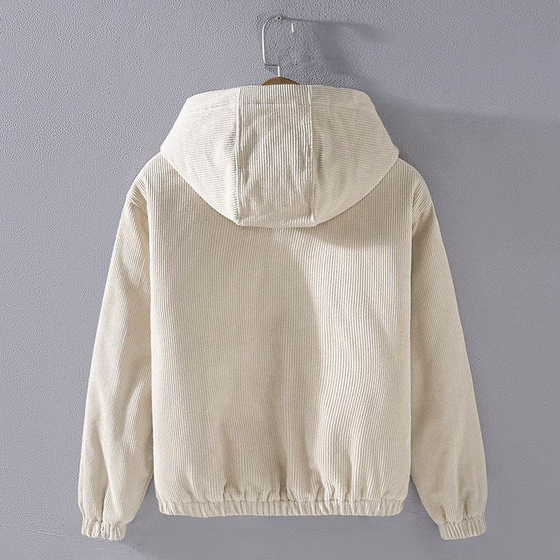 Rodrigo Corduroy Hooded Jacket