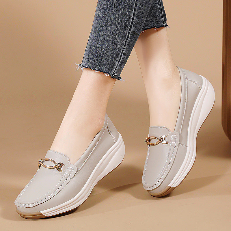Elaine Orthopedic Wedge Loafers