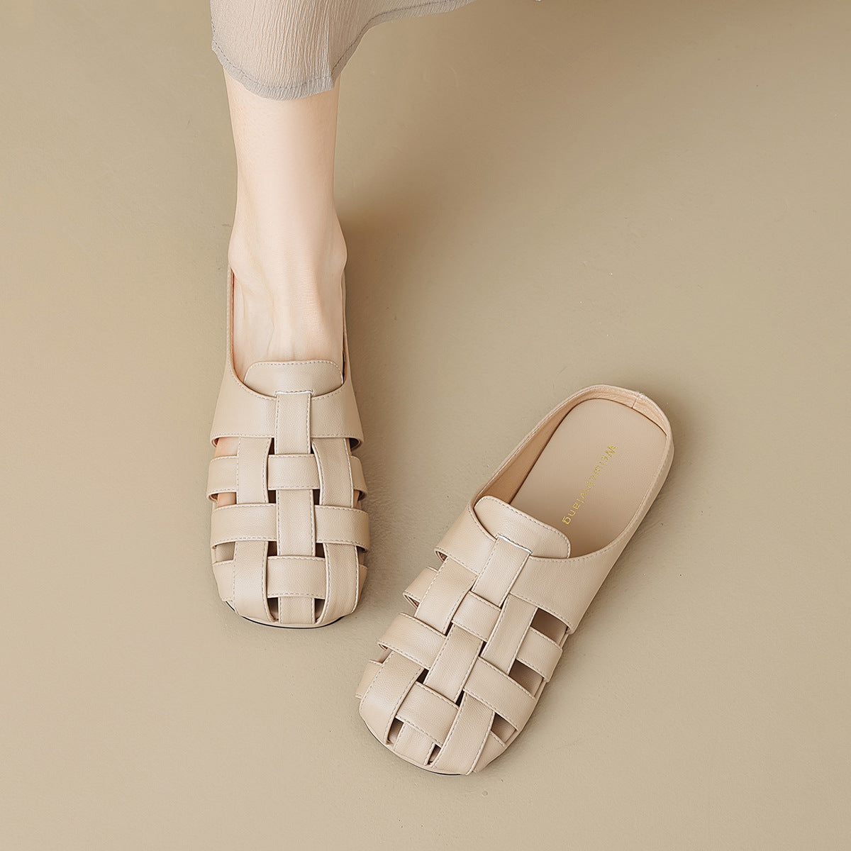 Vera Woven Mule Sandals