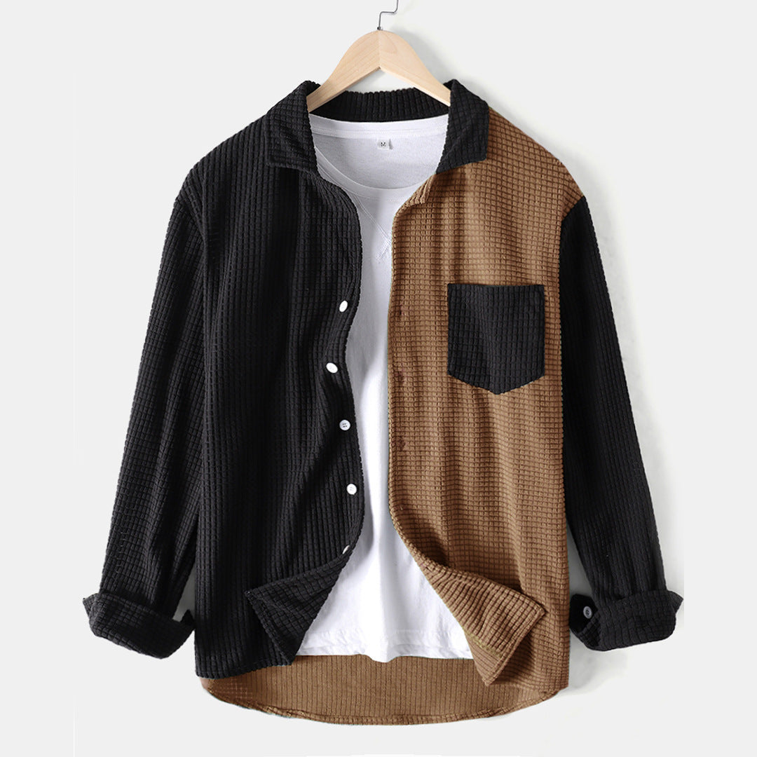 Easton Colorblock Corduroy Shirt