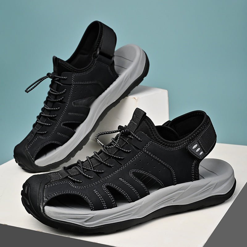 Carver Leather Sandals