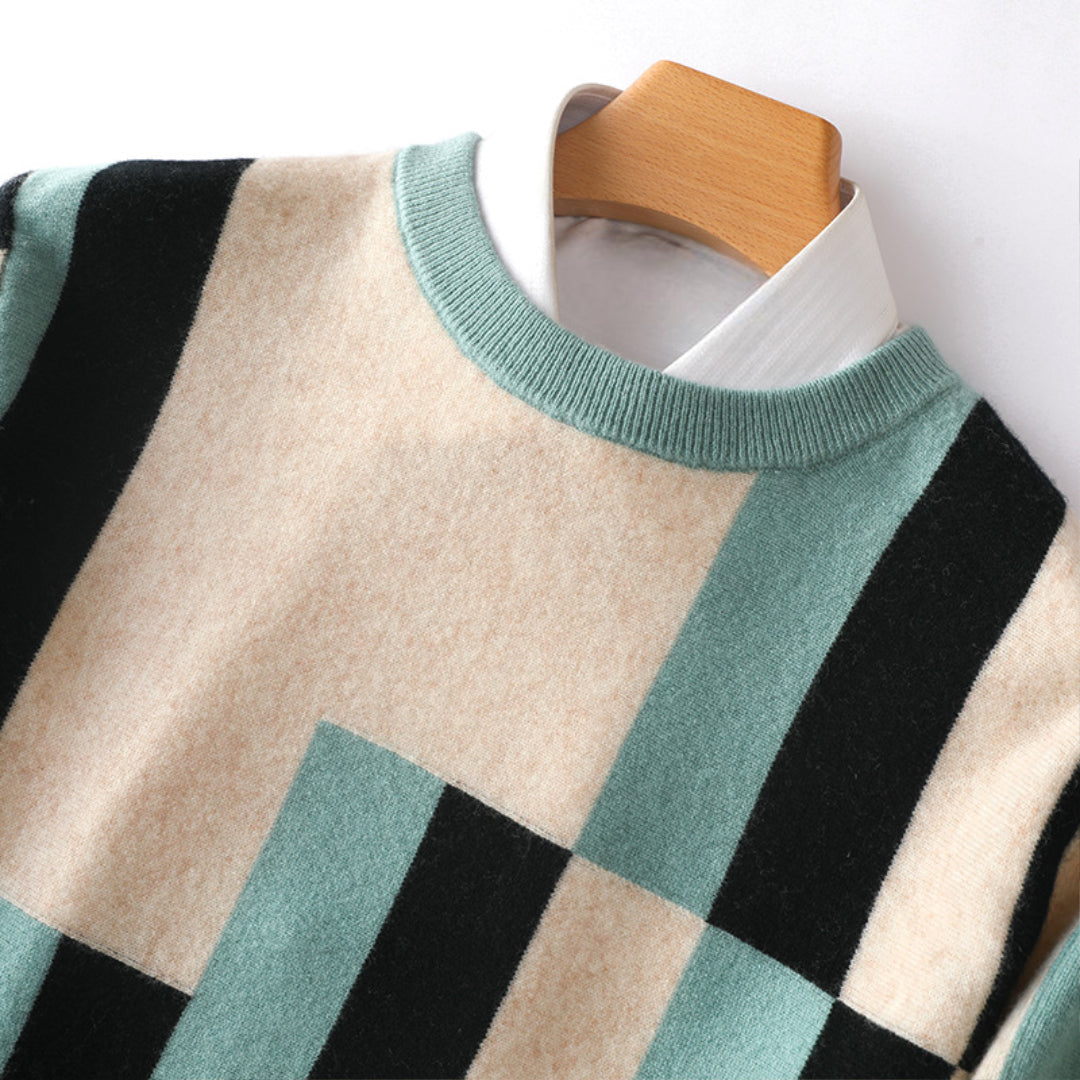 Montrose Colorblock Wool Sweater