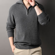 Everett Ribbed Knit Sweater