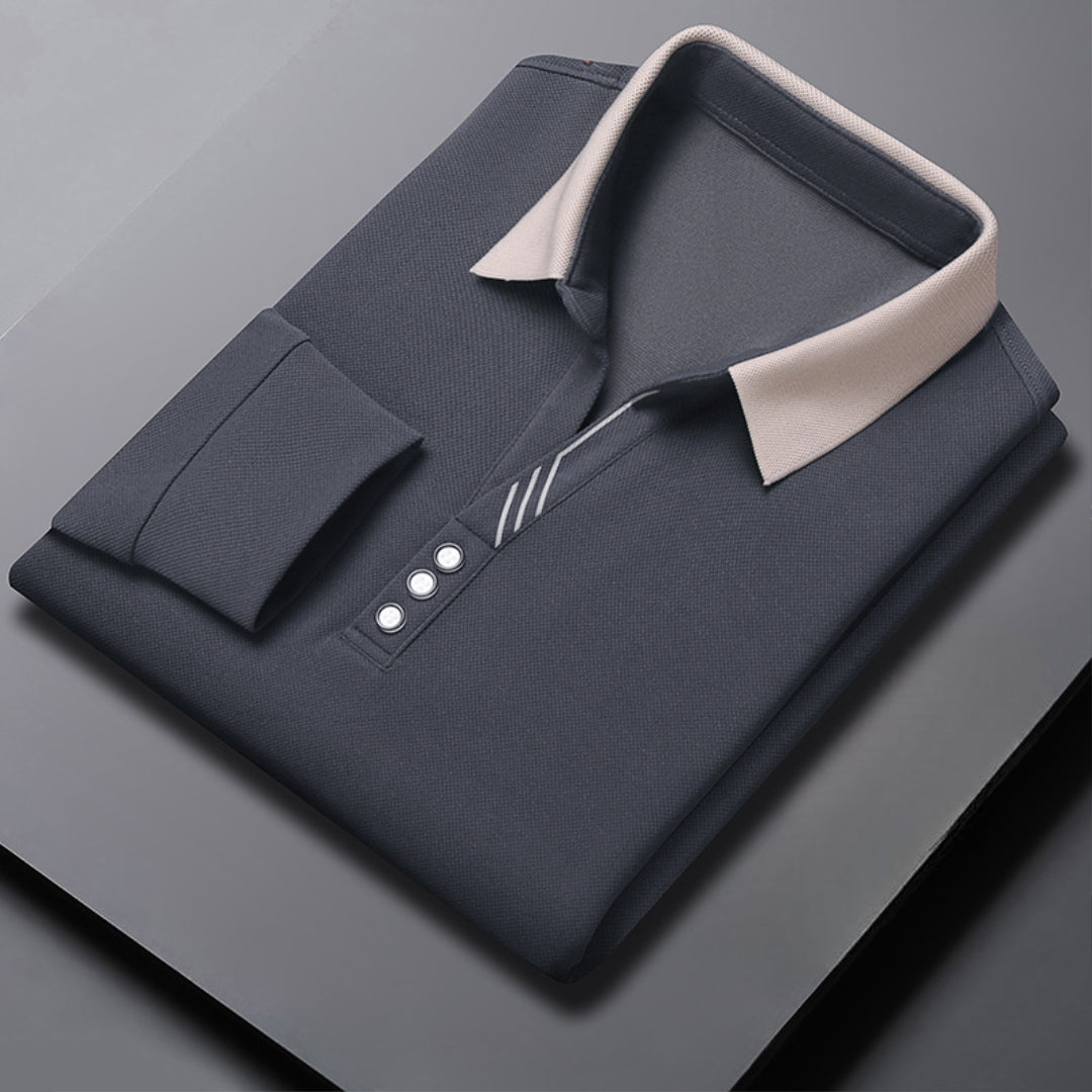 Balmoral Long-Sleeve Polo