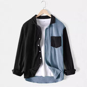Easton Colorblock Corduroy Shirt