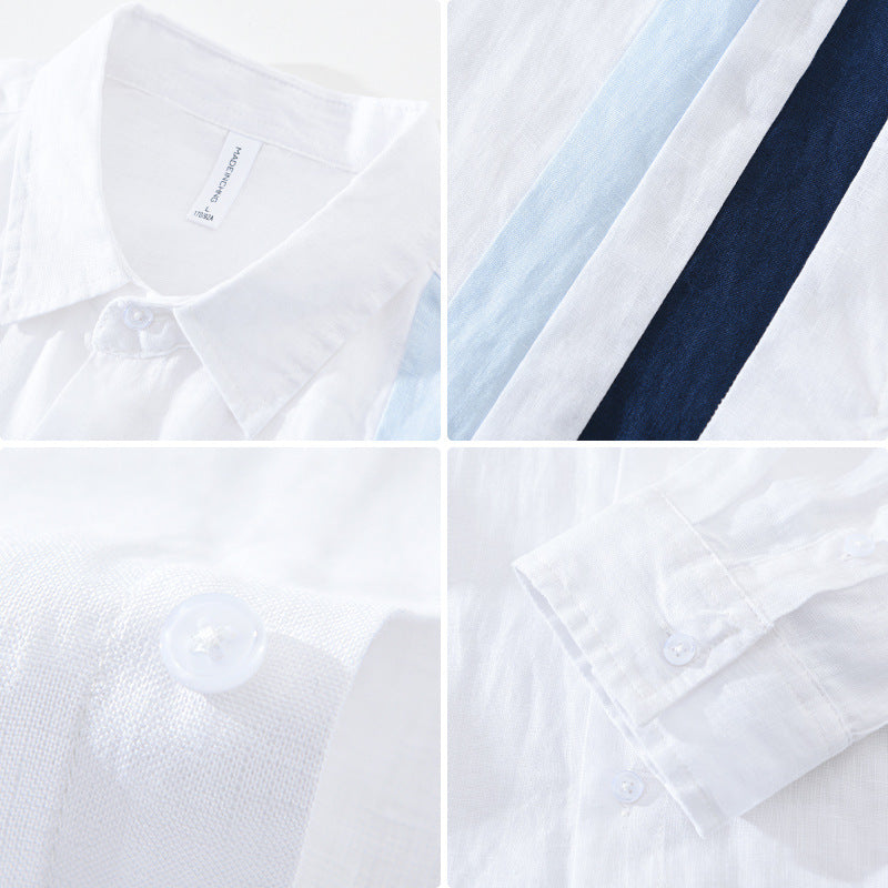 Reynor Linen Striped Shirt